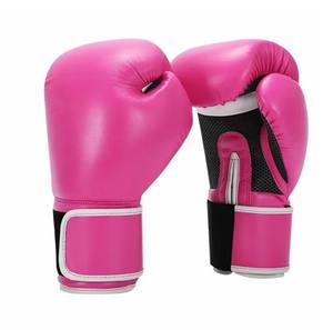 Gants de boxe en cuir personnalisés professionnels avec évacuation de l'humidité respirante pour la pratique du kick-boxing et des arts martiaux - Product Image 3