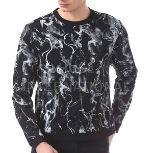 ออกแบบเสื้อสเวตเชิ้ตของคุณเองสำหรับผู้ชาย คุณภาพสูง MOQ ต่ำ มีไซส์ใหญ่ เสื้อสเวตเชิ้ตผ้าฟลีซหนานุ่มสบายสำหรับผู้ชาย - Product Image 1