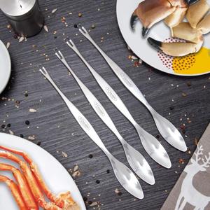Set di 4 forchette per frutti di mare (3 Claveles 00597) - Product Image 2