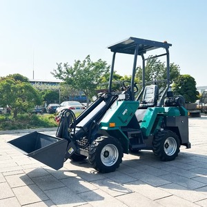 High Quality Kubota Four-Wheel Drive Diesel Skid Steer Loader High-Power Multi-Functional Crawler Loader Engine Bearing Motor - Product Image 1