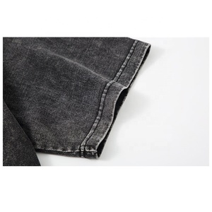 เสื้อยืดผู้หญิงคุณภาพสูง ผ้าฝ้ายฟอกสีสไตล์วินเทจลำลอง แขนสั้น แต่งลายปัก ขายส่ง กระดุมเพชร - Product Image 6