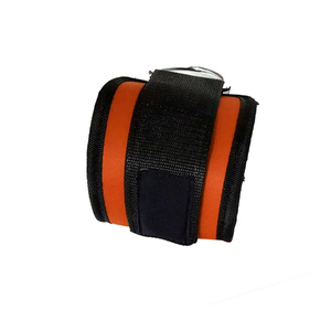 Conception personnalisée de la sangle de cheville d'haltérophilie en cuir à ajustement réglable avec boucle Sangle de soutien de la cheville pour exercices de fitness confortables - Product Image 4