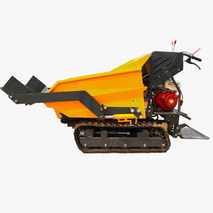 OEM 500kg Dumper sur chenilles avec pelle en métal brouette pour le transport de la construction de la ferme de jardin - Product Image 2