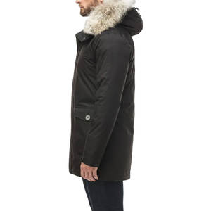 Nouveau style, parka longue et chaude d'hiver, vestes rembourrées, taille ajustable, vestes parka pour adultes, hommes - Product Image 2