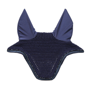 Protector de Orejas para Caballo de Ganchillo Hecho a Mano Personalizable Más Vendido, Velo Antimoscas Insonorizante en Varios Colores, Producto de Cuidado Ecuestre - Product Image 1