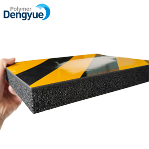 Nstalled on Floors, Walls, or <strong>Corners</strong> to Improve Hazard Awareness Among Personnel NBR Protective Bumper <strong>Block</strong> - Product Image 1