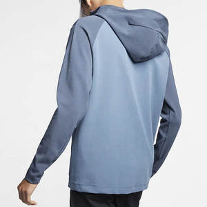 Sweat à capuche zippé pour homme, 100% coton, gris clair, coupe oversize, style ample, avec poche kangourou, en polaire épaisse, pour l'hiver, imprimé numérique, économique - Product Image 6