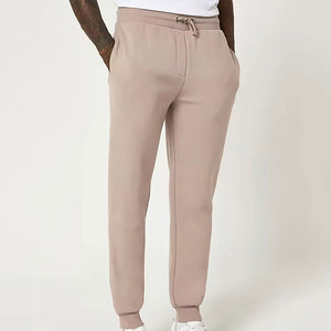 Pantalon de survêtement en toile pour homme avec poches latérales et cordon de serrage à la taille, haute qualité, prix abordables, pantalon d'entraînement, coupe ajustée - Product Image 1