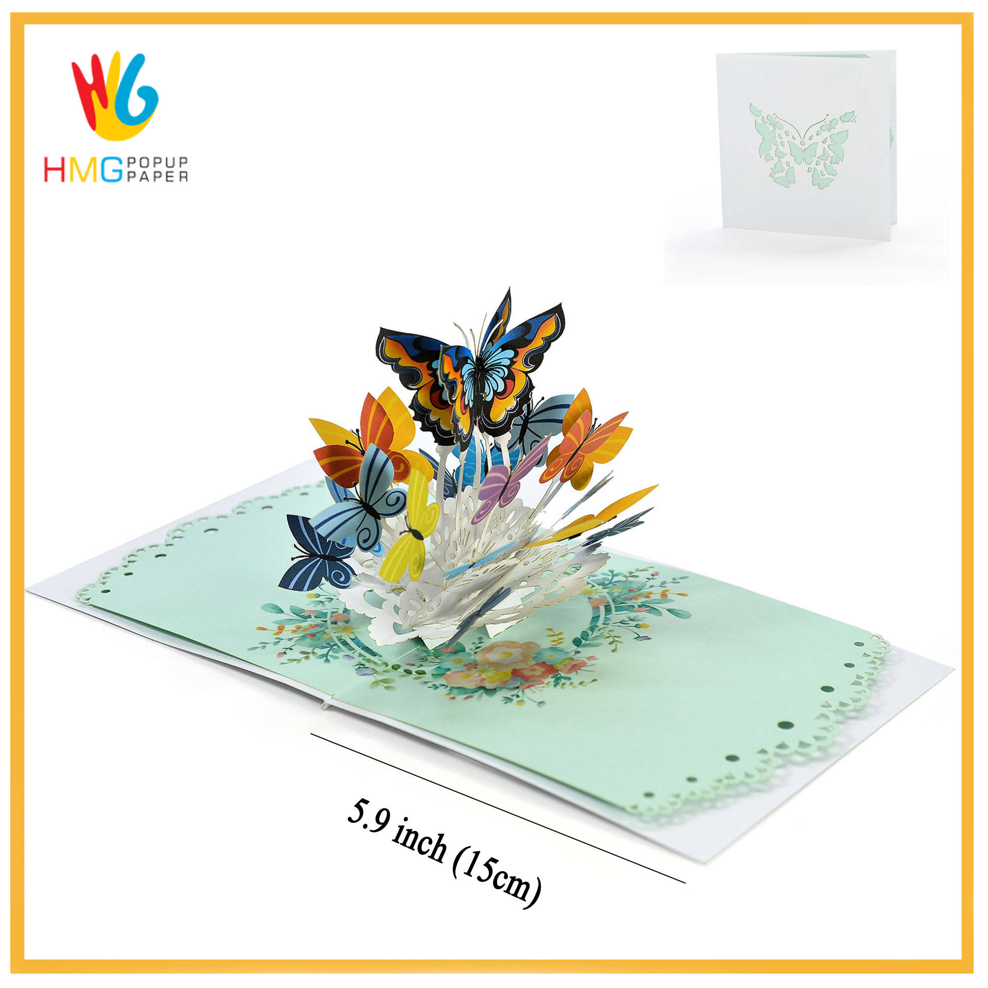 5.9 x 5.9 inch (15x15cm)