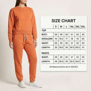 Conjunto deportivo de dos piezas de felpa francesa para mujer, para uso diario y fitness, directo del fabricante. - Product Image 5