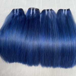 ผมต่อเวียดนามแบบ Super Double Drawn แท้ 100% วัสดุ HD Lace สำหรับวิกผมตรงแบบ Bone Straight ขนาด 8 นิ้ว สีดำ สำหรับผู้หญิง - Product Image 3