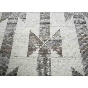 Alfombra de Lana Moderna Boho Anudada a Mano Clan Ivory, Diseño Geométrico Abstracto Rectangular para Pasillo - Jaipur ZA LLV-3039 (CS-01) - Product Image 3