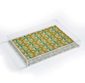 Acrylic Food Serving <b>Tray</b> Durable Premium Rectangular Design Perfect For Hotel Restaurant And Dining <b>Table</b> Settings - Product Image 6