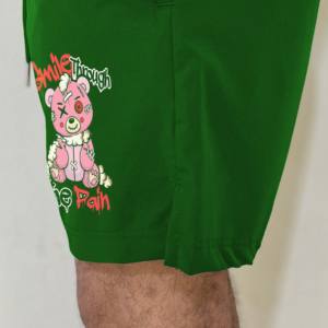 <b>Men's</b> High Street Sports Fleece French Terry Breathable Sweat <b>Shorts</b> Comfort <b>Elastic</b> <b>Waistband</b> Eco-Friendly for Workouts Runs - Product Image 6