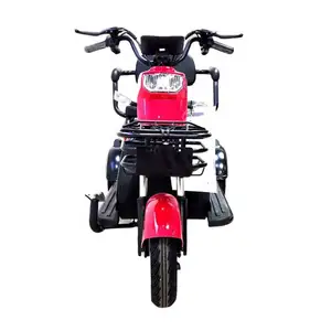 Factory E Bike Moto Taxi Passenger 3 Wheelwheeler Pedle Seat Shock Tuktukforsaleinusa Adina Motorized Tricycle