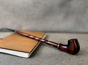 Elegante Pipa de Madera Moderna para Fumar Cigarros, Tallada a Mano, Ecológica, Reutilizable, Artículo de Regalo para Tabaco - Product Image 3