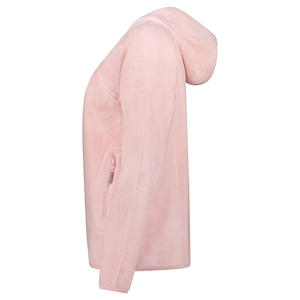 Chaqueta de Forro Polar Cálida y Suave de Ajuste Holgado y Transpirable para Mujer, Chaqueta Ligera y Moderna para el Frío - Product Image 4