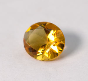 Citrino natural de Madeira, calidad AAA, forma ovalada de 12x10x7 mm, citrino ovalado para la fabricación de joyas, facetado, 4.12 ct - Product Image 5