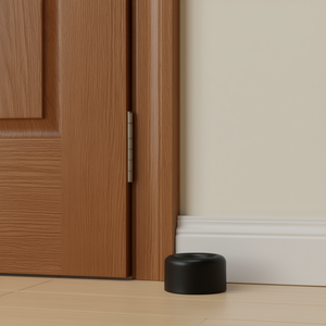 Pack of 50 Grey Rubber Door <b>Buffer</b> 30 mm Height 34 mm Dowel Mounting for Door Protectors & <b>Pads</b> - Product Image 3