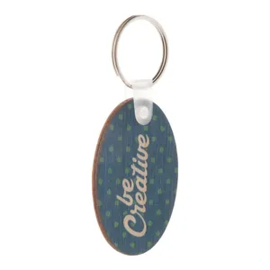 Llavero de madera Woody B, merchandising personalizado - Product Image 1