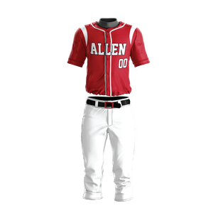 Jersey de béisbol y softbol bordado personalizado, ropa deportiva de poliéster con logotipo impreso, camisa de estilo uniforme para ropa deportiva - Product Image 1