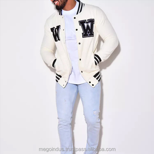 Logo personnalisé imprimé vestes d'université à la mode pour hommes vestes d'université de haute qualité en gros - Product Image 4