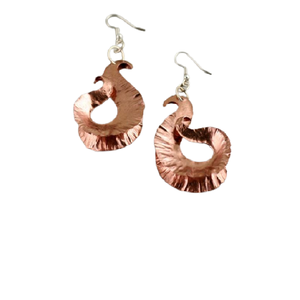 2004 cerceau Europe mode femmes USA bijoux botaniques élégant deux tons tempérament en gros indien géométriquement boucles d'oreilles - Product Image 6