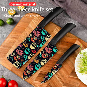 Couteau de chef professionnel en céramique, manche en plastique, écologique, livraison rapide, prix d'usine, produits en stock, dropshipping sur eBay - Product Image 4