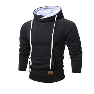 Basics Plain Pullover Hombres Sudaderas Street Style Custom Winter Wear Hombres Sudadera con capucha para la venta de alta calidad Las mejores sudaderas con capucha de algodón mezclado - Product Image 6