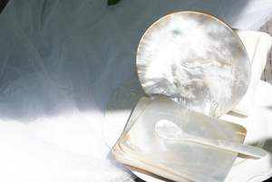 Platos de nácar, vajilla de concha de lujo hecha a mano vietnamita, Plato decorativo para el mercado mayorista global - Product Image 3