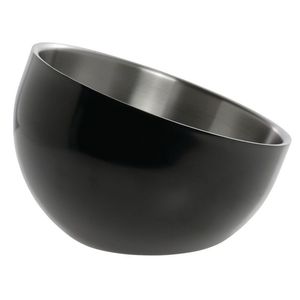 Salad <b>Bowl</b> Outside Black & Inside Copper Stainless Steel Salad <b>Bowl</b> Seasoning <b>Basin</b> Kitchen Deep Soup Mixing <b>Bowl</b> - Product Image 3
