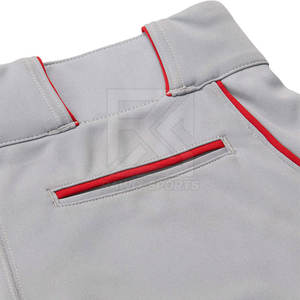 Pantalons de baseball personnalisés avec votre propre design, imprimés et cousus, pantalons de baseball d'équipe 2025 - Product Image 3