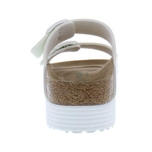 Chaussures unisexes Birkenstock Arizona à rainures étroites, couleur : kaki aquarelle, 100% authentiques - Product Image 1