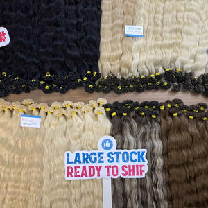 Vente en gros 100% cheveux humains kératine U Tip Extension vague naturelle de haute qualité de l'usine du Vietnam avec des prix bon marché - Product Image 5