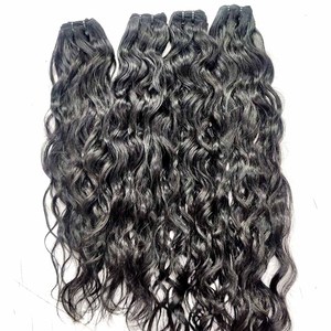 Machine indienne non traitée RAW à double trame 100% extensions de cheveux humains vierges cuticules alignées avec vendeur garanti - Product Image 2