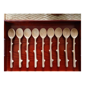 Juego de cuchara y tenedor de madera de Vietnam-Cuchara de cocina con precio competitivo-Utensilios de cocina ecológicos - Product Image 2