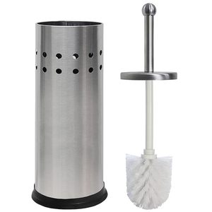 Porte-brosse de toilette en métal minimaliste pour une conception de salle de bain contemporaine, soutenant des lignes nettes et un espace organisé - Product Image 2