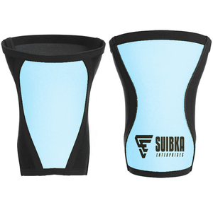Manchon de genou élastique personnalisé avec logo OEM, imprimé par transfert thermique, durable, 5 mm, 7 mm, 9 mm, en néoprène, pour le soutien de la musculation en salle de sport - Product Image 3