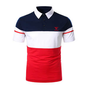 เสื้อผู้ชายแขนสั้นผ้าคอตตอนผ้า100% แห้งเร็วผ้าถักน้ำหนักเบา - Product Image 1