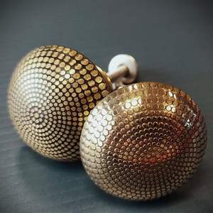 Poignées de meubles en laiton gravé, finition artisanale, boutons de tiroir, patine noire dorée pour la décoration de la cuisine, de l'hôtel et de la maison - Product Image 3