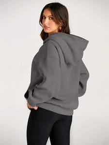 New Arrival 2025 Stylish Drop-Shoulder Bow Hoodies for Women Comfortable and Trendy <b>Sweatshirts</b> for Casual Streetwear Style - Product Image 5