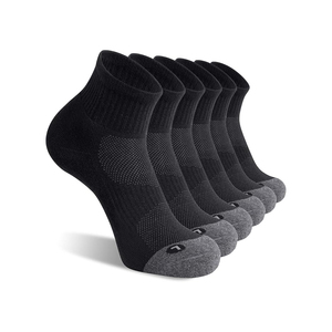 Chaussettes de sport non-construitives, bande large et confortable, nylon, coton, élasthanne, pour un ajustement sans pression autour de la mollet et de la cheville - Product Image 3