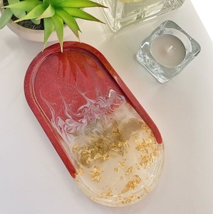 Bandeja de Resina para Comedor, Cocina y Decoración del Hogar, Bandeja para Servir Pasteles, Jugos y Alimentos para el Hogar y Hoteles - Product Image 1