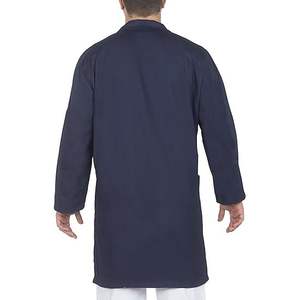 CBF Balducci Group Blouson de travail long unisexe bleu 100% coton Chemise de laboratoire industrielle, confortable et durable, fabriqué en Albanie - Product Image 3