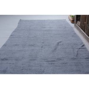 Tapis turc vintage moderne 4,8 pieds x 12,4 pieds Tapis en laine tissé plat bleu avec support en latex pour décorations de salon pour adolescents - Product Image 3