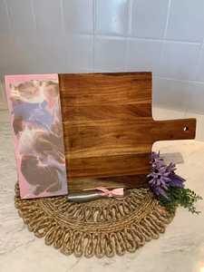 Recién llegado, plato de madera para servir verduras/queso, plato de madera láser, bloques de logotipo rectangulares de madera personalizados, embalaje de piezas - Product Image 4