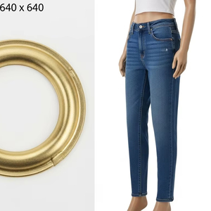 Ojetes Metálicos Sin Níquel, Duraderos y Resistentes a la Corrosión, Accesorios para Prendas, Zapatos, Bolsos, Chaquetas, Sudaderas, Suministros para Manualidades - Product Image 1