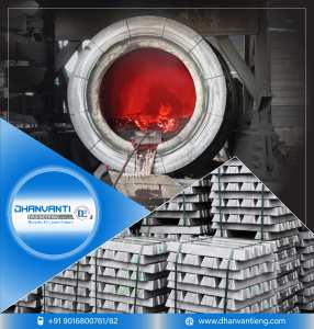 Most Advanced 10 Ton Capacity Universal Tilting Blast Furnace <b>Burner</b> Pump Motor Bearing 220V-for All Types Aluminum Scrap - Product Image 2