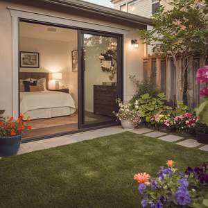 Design moderne anodisé portes coulissantes anti-moustiques à rupture thermique en aluminium résistant aux intempéries ouragan résistant aux chocs intérieur extérieur - Product Image 1