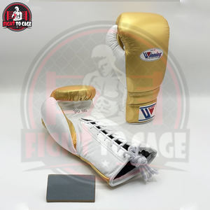 ถุงมือชกมวยคุณภาพสูงแบบผูกเชือก หนังทนทาน ซับแรงกระแทก น้ำหนักเบา ระบายความชื้น เหมาะสำหรับการแข่งขันในยิม รับผลิตแบบ OEM - Product Image 3